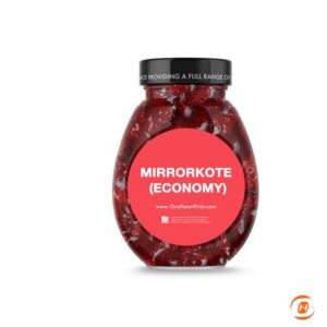 Sticker Label Product Round Mirrorkote Online Malaysia | One Heart Print